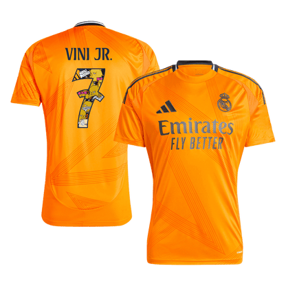 Real Madrid Borta Fotbollströja VINI JR. #7 2024/25