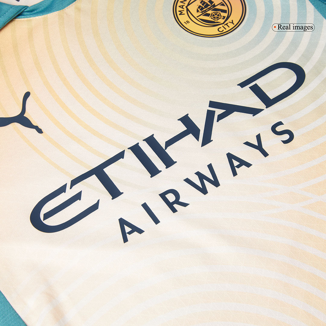 Manchester City Fjärde borta Fotbollströja 2024/25 Autentisk - Definitely City