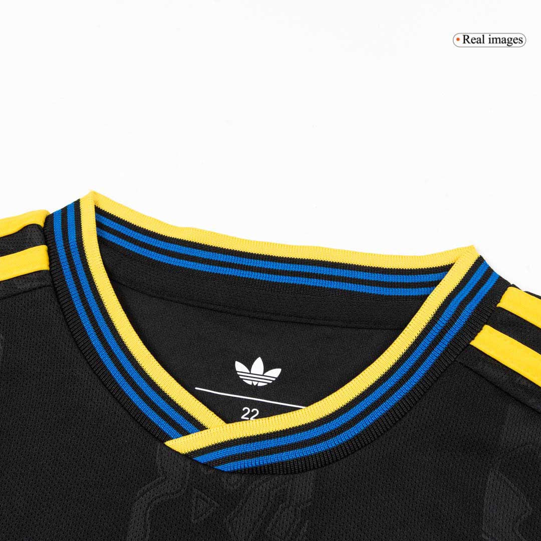 Manchester United Tröja 2025/26 Tredjeställ Svart Barn-12