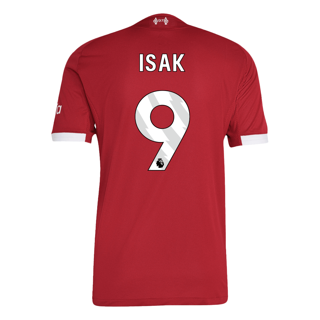 Liverpool Tröja ISAK #9 2025/26 Hemma Autentisk Röd