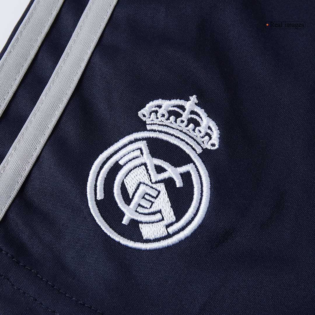 Real Madrid Tröja 2025/26 Bortaställ Mörkblå Barn