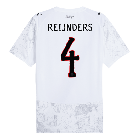 Manchester City Tröja REIJNDERS #4 2025/26 Vit