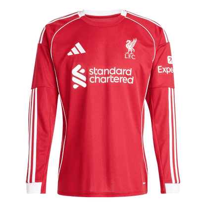 Liverpool Hemmatröja 2025/26 Långärmad Röd