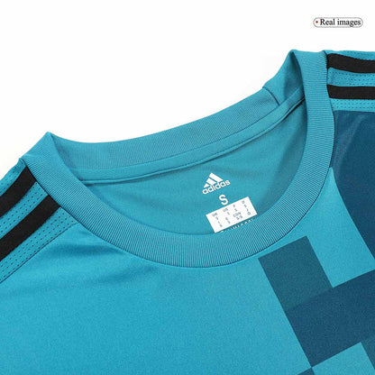 Retro Real Madrid Tredjeställ Fotbollströja 2017/18 långärmad