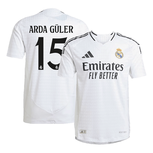 Real Madrid Hemma Fotbollströja ARDA GÜLER #15 2024/25 Autentisk