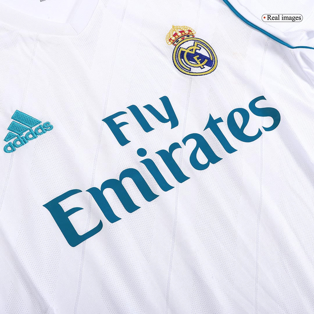 Retro Real Madrid Hemma Fotbollströja RONALDO #7 2017/18