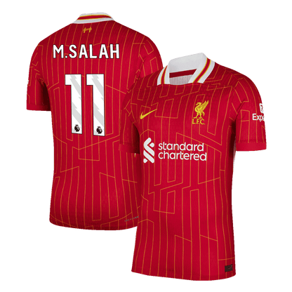 Liverpool Hemma Fotbollströja M.SALAH #11 2024/25 Autentisk