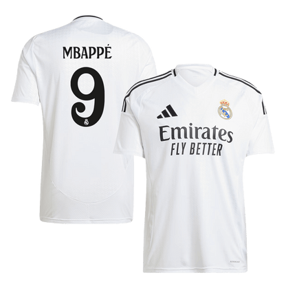 Real Madrid Hemma Fotbollströja MBAPPÉ #9 2024/25