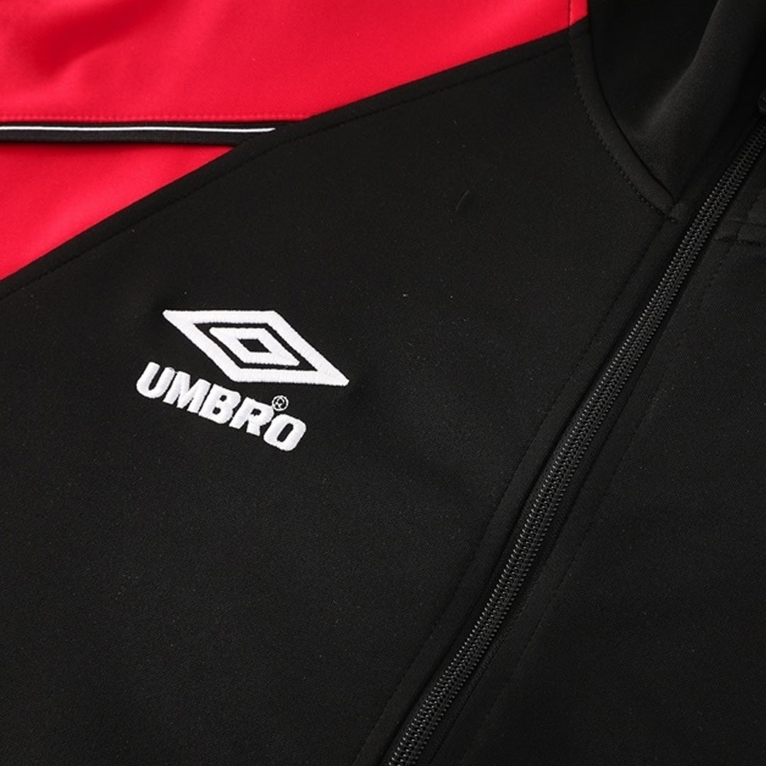 Manchester United Träningsset (Jacka+Byxor) 2025/26 Red&Black