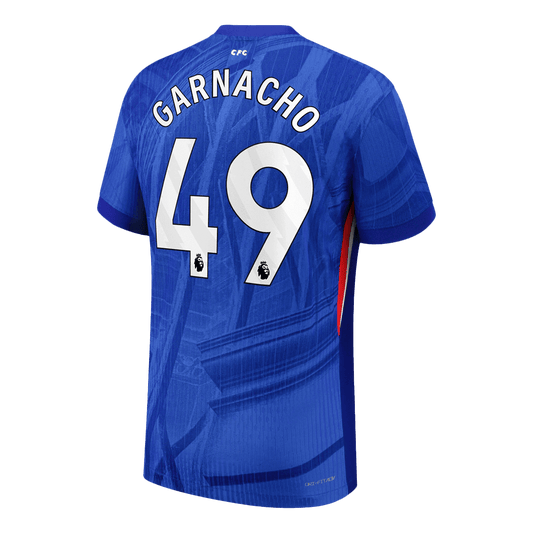 Chelsea Tröja GARNACHO #49 2025/26 Hemma Autentisk Blå