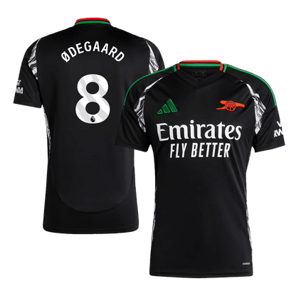 Arsenal Borta Fotbollströja ØDEGAARD #8 2024/25