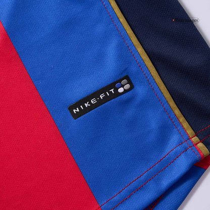 Retro Barcelona Hemma Fotbollströja RIVALDO #10 2001/02