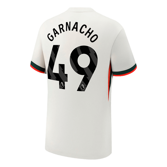 Chelsea Tröja GARNACHO #49 2025/26 Borta Vit
