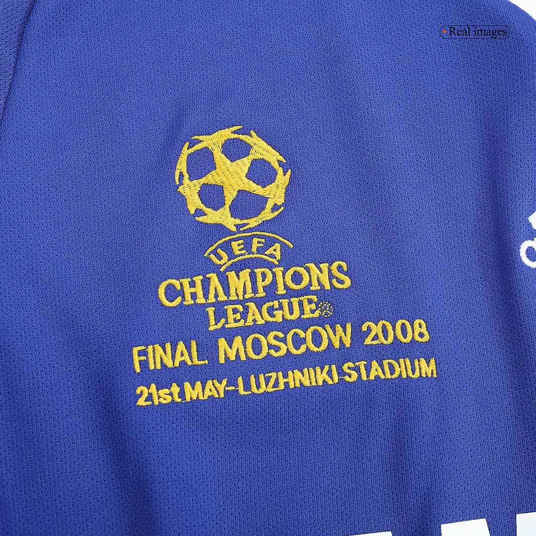 Retro Chelsea Hemma Fotbollströja 2008 - UCL Final