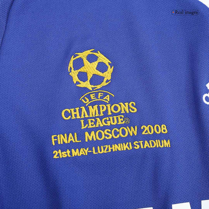 Retro Chelsea Hemma Fotbollströja 2008 - UCL Final