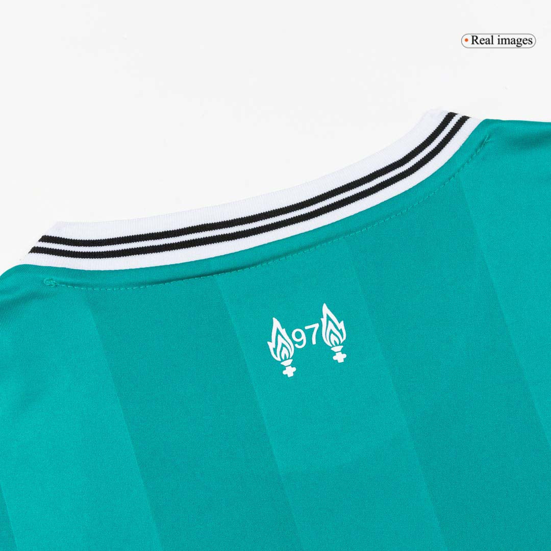 Liverpool Tröja EKITIKE #22 2025/26 Tredje Grön-2