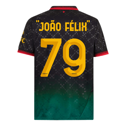 AC Milan Fjärde borta Fotbollströja JOÃO FÉLIX #79 2024/25