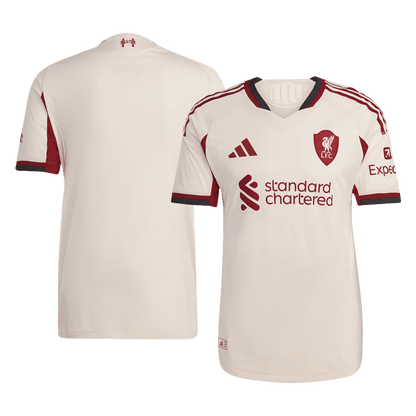Liverpool Tröja 2025/26 Borta Autentisk Vit