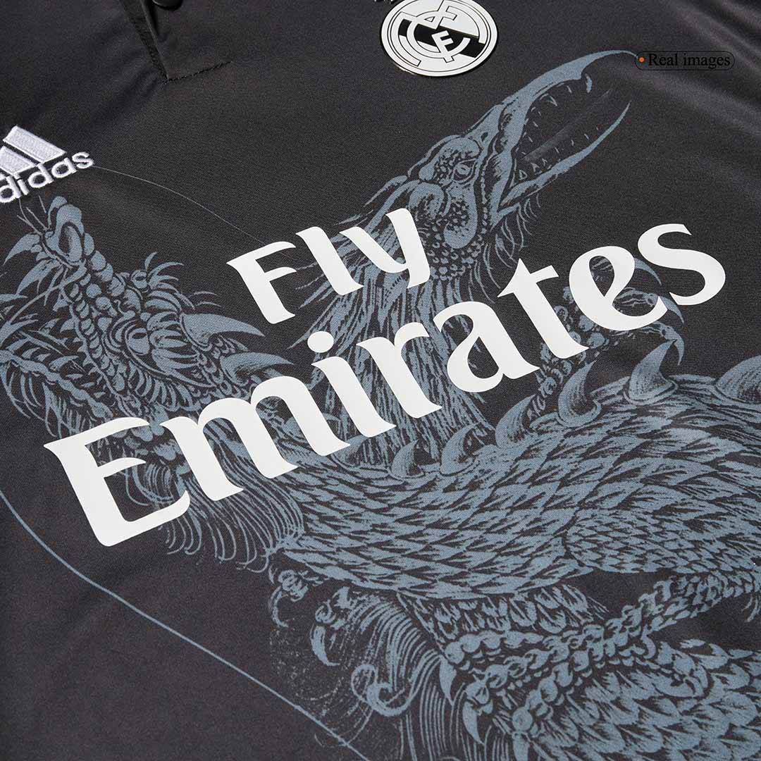 Retro Real Madrid Tredjeställ Fotbollströja SERGIO RAMOS #4 2014/15