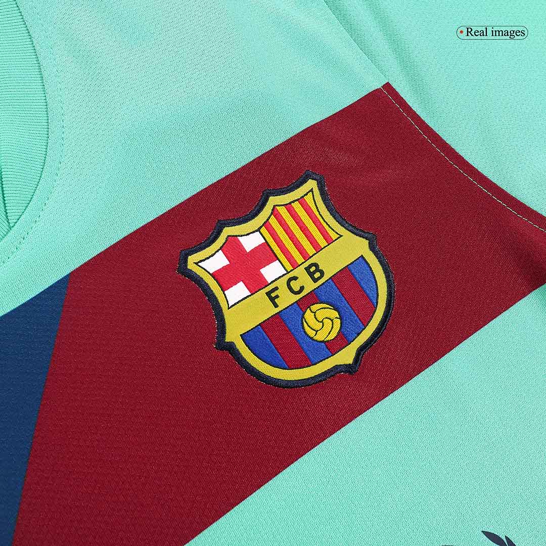 Retro Barcelona Borta Fotbollströja A.INIESTA #8 2010/11