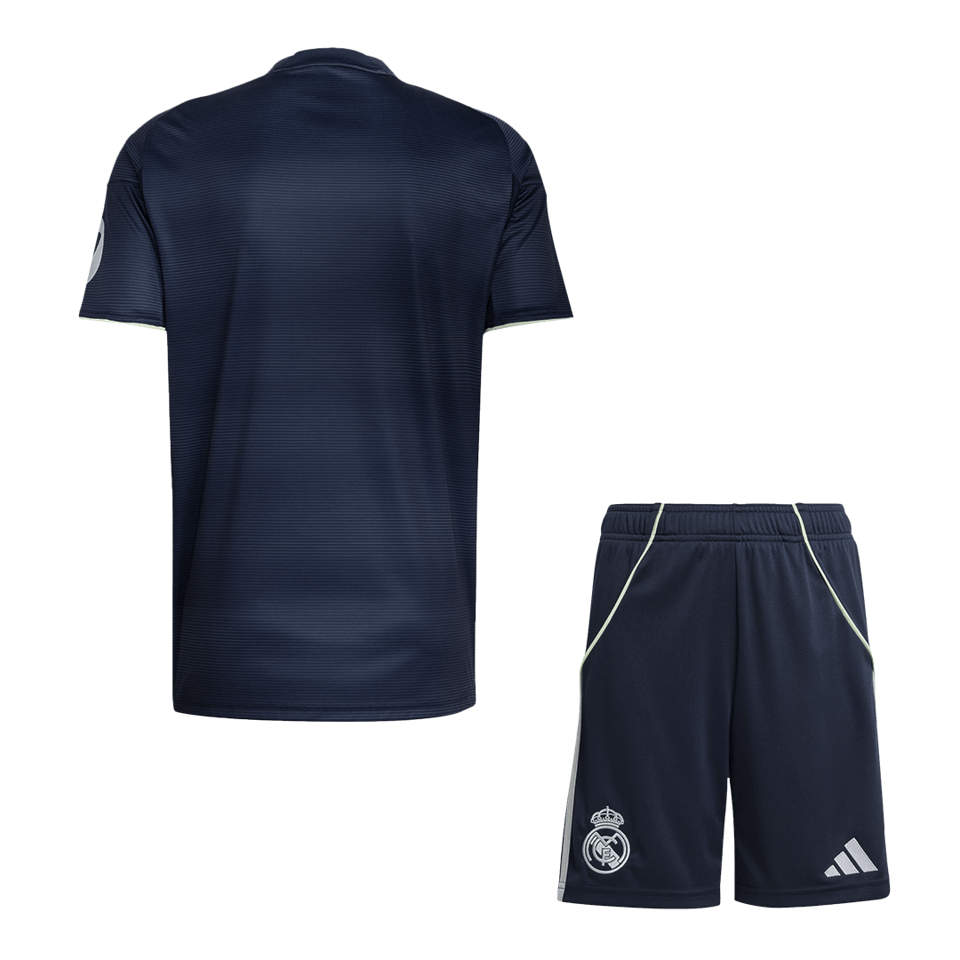 Real Madrid Tröja Bortaställ 2025/26 Mörkblå