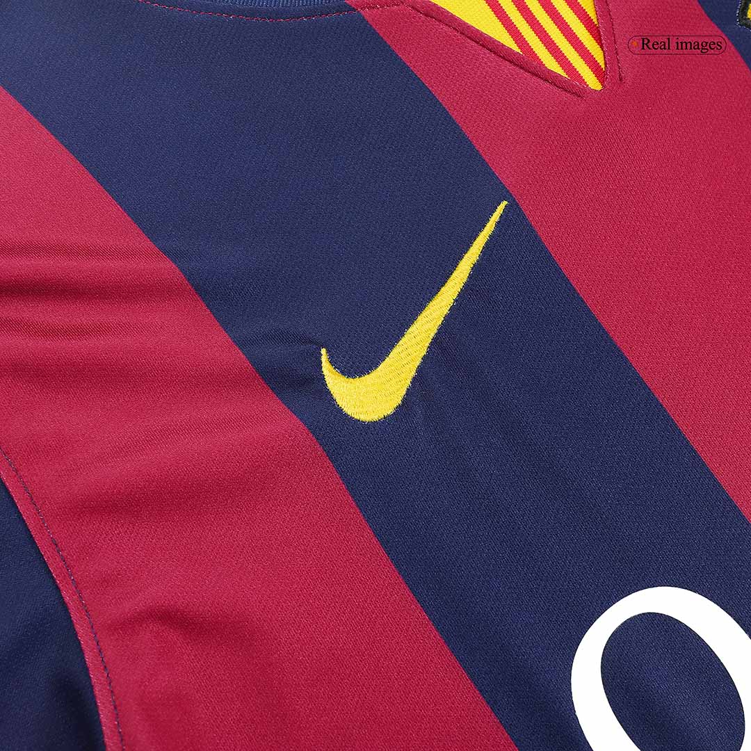 Retro Barcelona Hemma Fotbollströja MESSI #10 2014/15