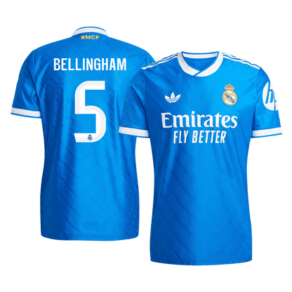 BELLINGHAM #5 Real Madrid Tröja 2025/26 Tredje Autentisk