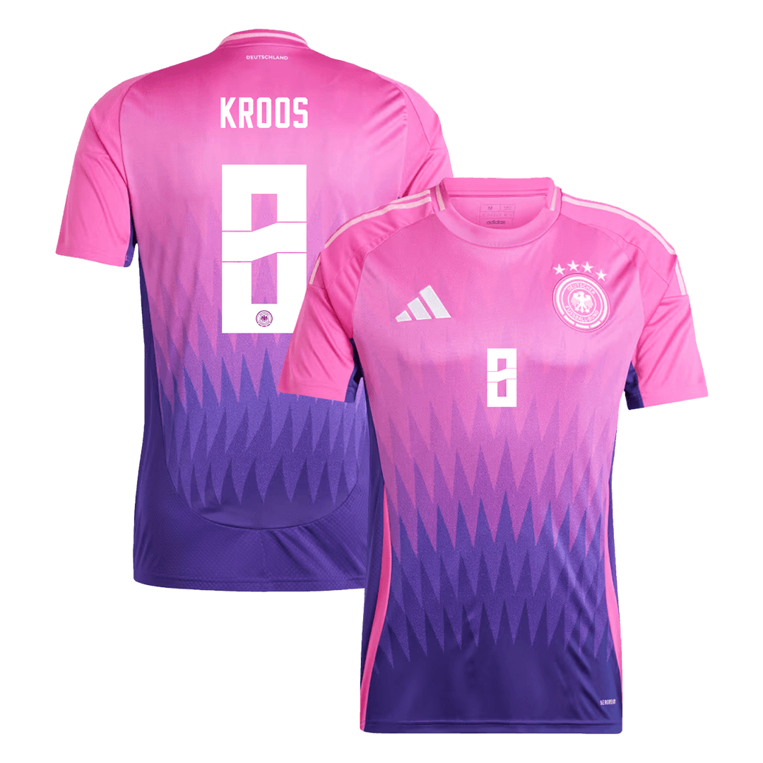 KROOS #8 Tyska landslaget Borta Fotbollströjor 2024