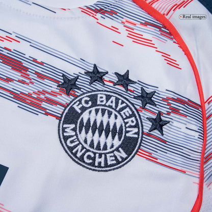 Bayern Munich Tröja 2025/26 Bortaställ Vit Barn