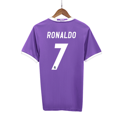 Retro Real Madrid Borta Fotbollströja RONALDO #7 2016/17