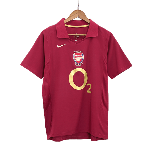 Retro Arsenal Hemma Fotbollströja 2005/06