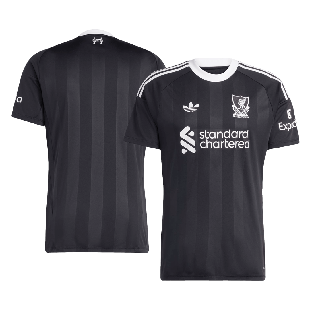 Liverpool Tröja 2025/26 Målvakt Svart