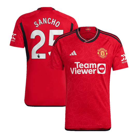 Manchester United Hemma Fotbollströja SANCHO #25 2023/24