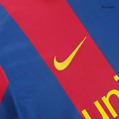 Retro Barcelona Hemma Fotbollströja DAVID VILLA #7 2010/11