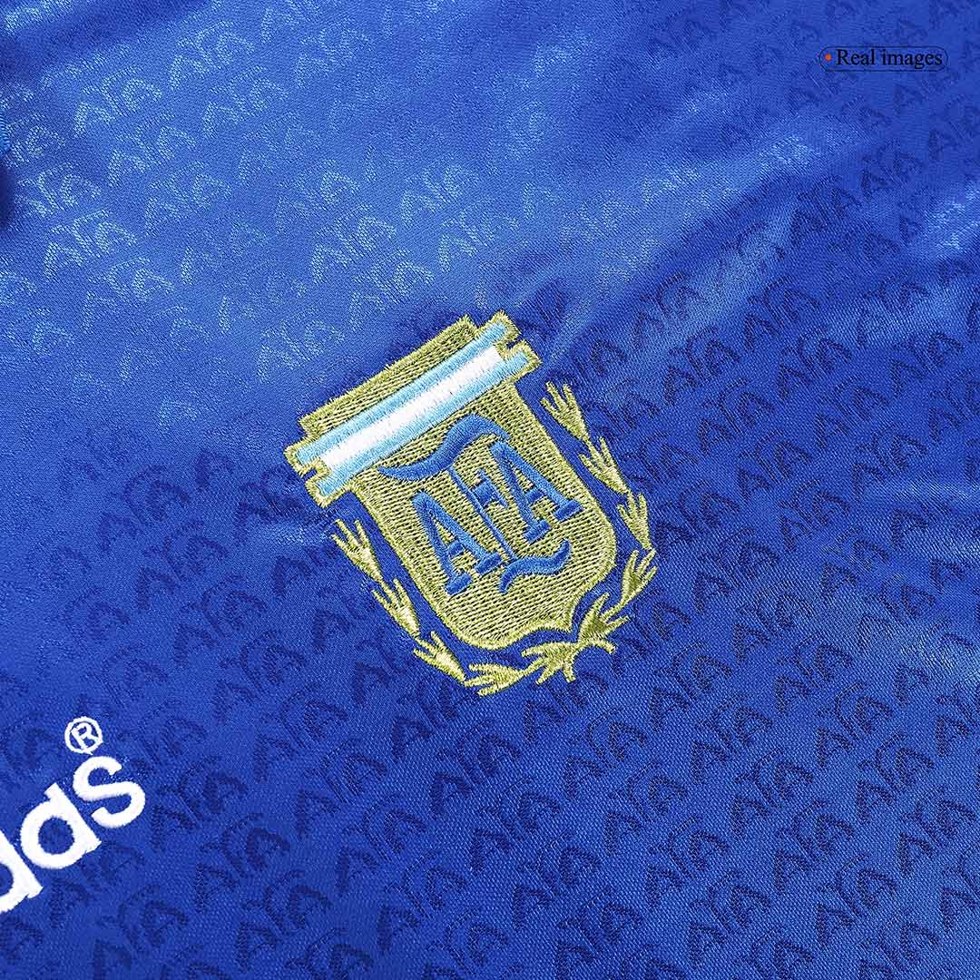 #10 Argentina Borta Fotbollströjor 1994 Retro