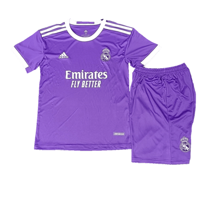 Retro Real Madrid Borta Fotbollströja 2016/17 Fotbollssats Barn