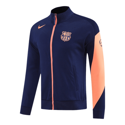 Barcelona Träningsset (Jacka+Byxor) 2025/26 Navy&Orange