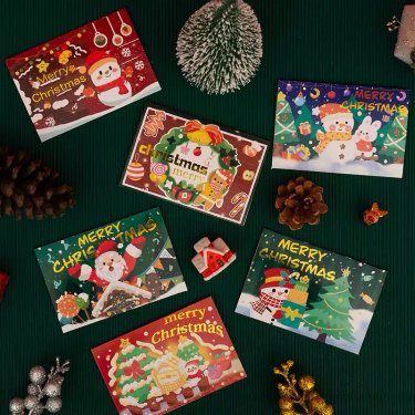 Personligt Julkort – Överraskningsmotiv (Slumpad)