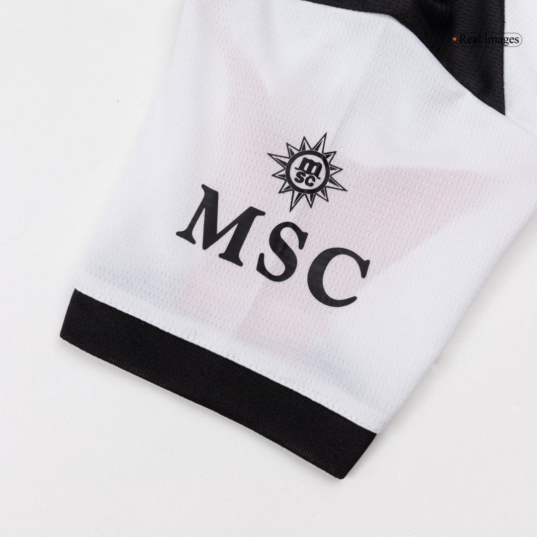 AC Milan Tröja 2025/26 Bortaställ Vit Barn