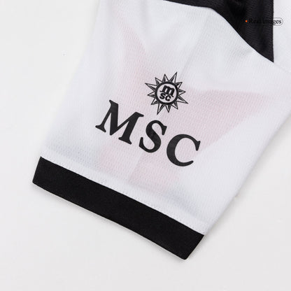 AC Milan Tröja 2025/26 Bortaställ Vit Barn-6