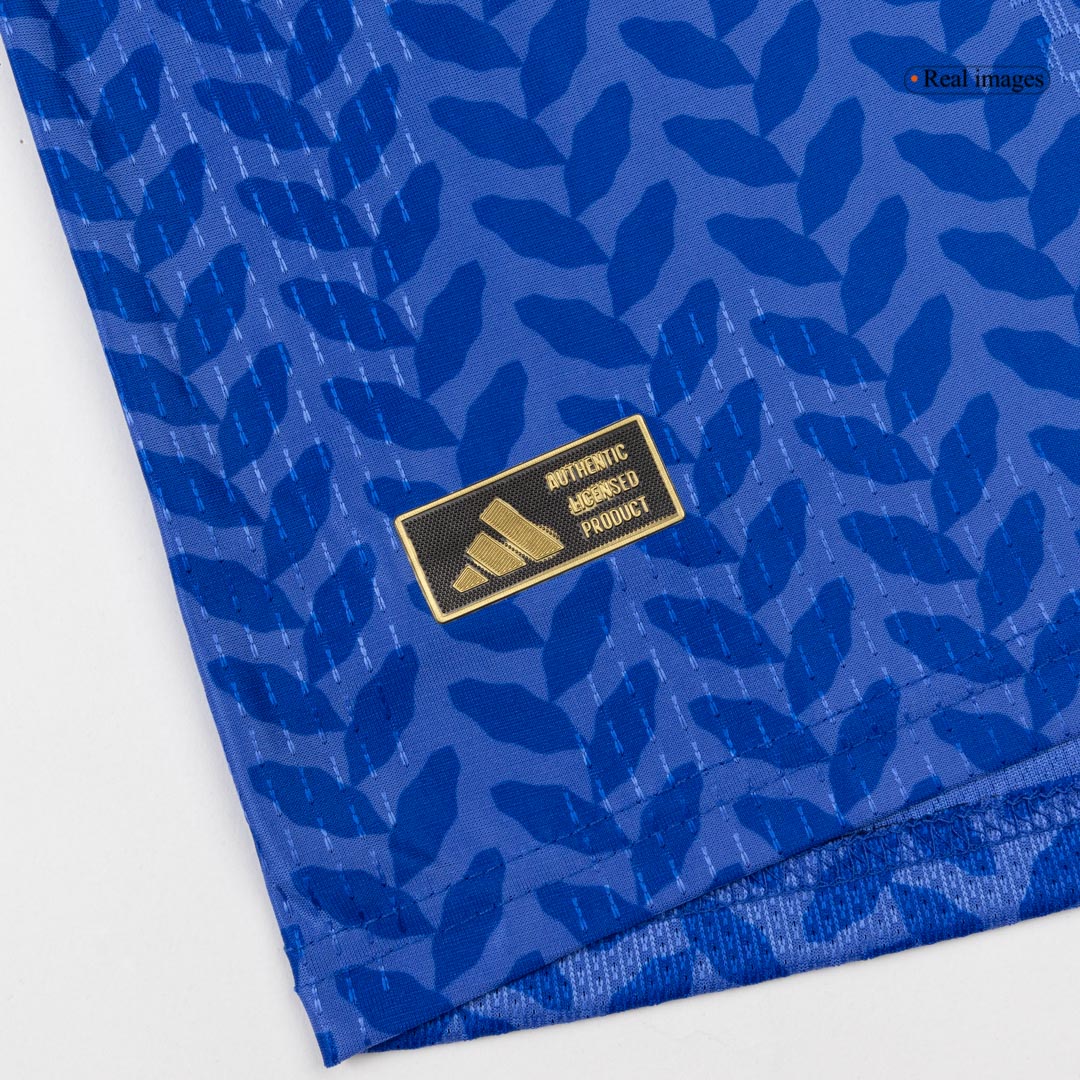 Italy Tröja BASTONI #23 2026 Hemma Autentisk Blå