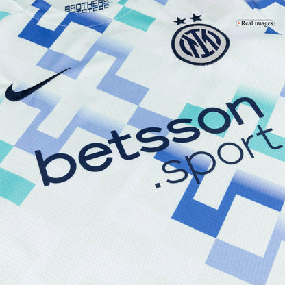 Inter Milan Tröja 2025/26 Bortaställ Vit Barn