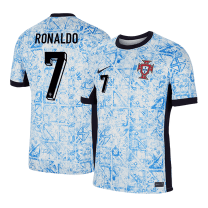 RONALDO #7 Portugal Borta Fotbollströjor Euro 2024