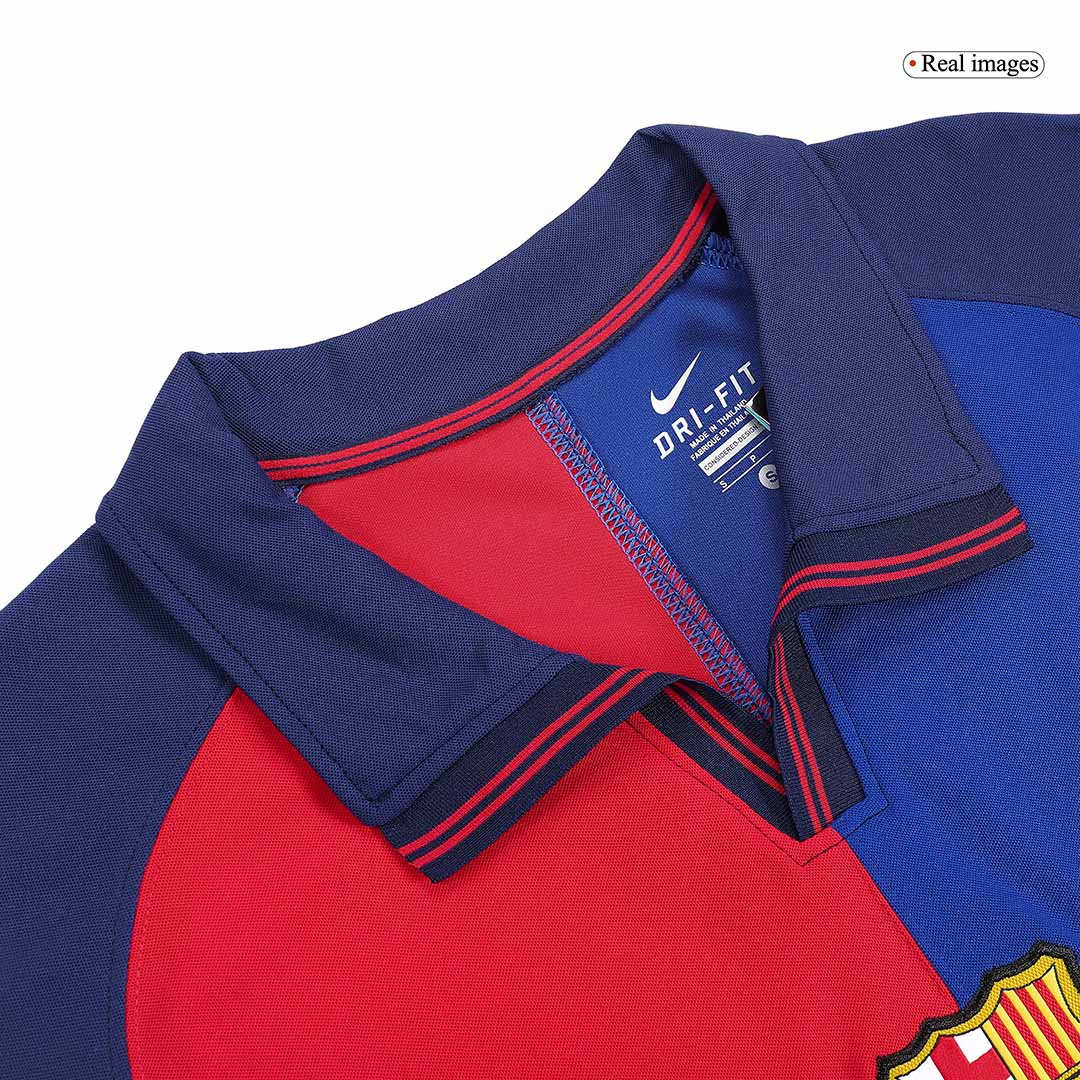 Retro Barcelona Hemma Fotbollströja GUARDIOLA #4 1999/00 - 100-årsjubileum