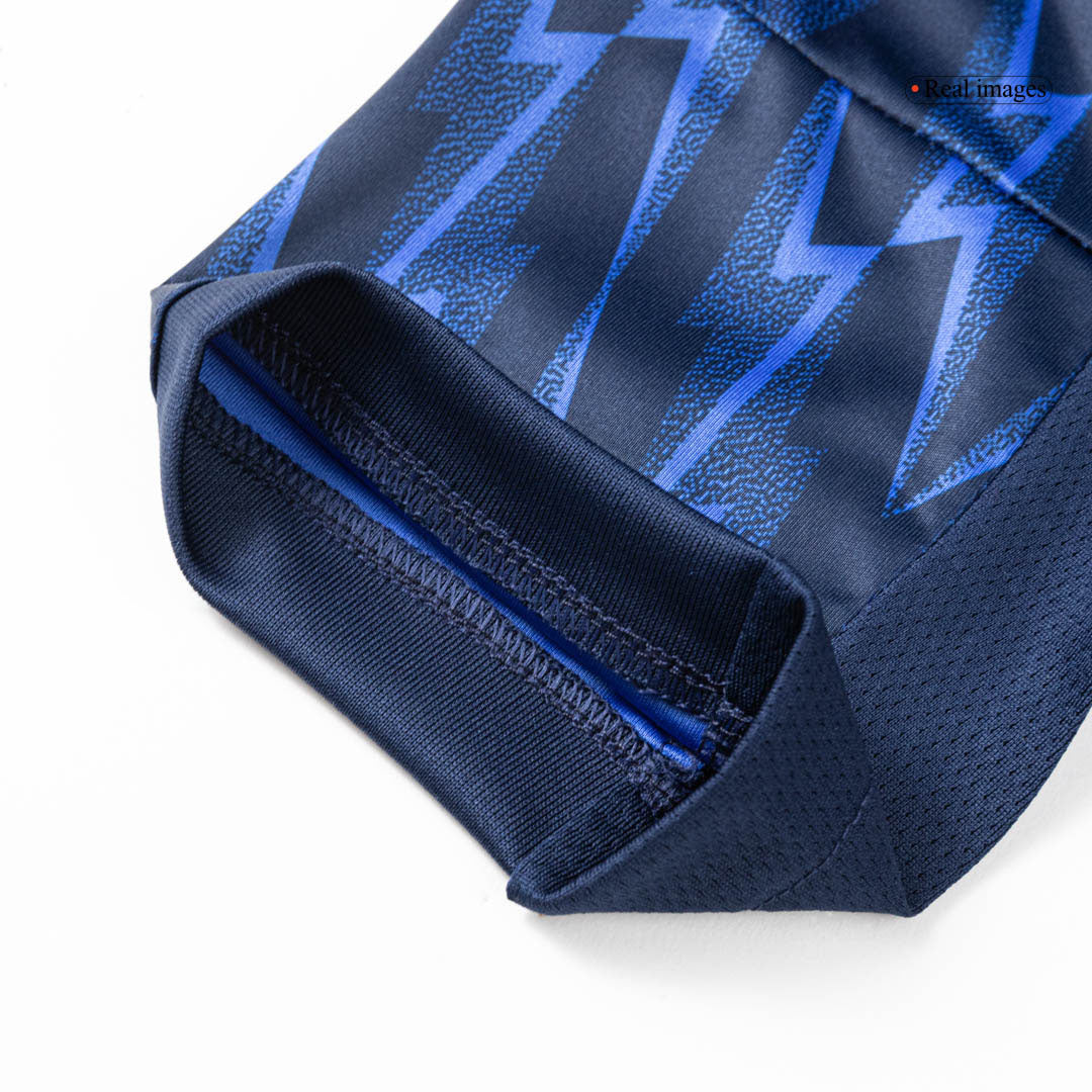 Arsenal Tröja 2025/26 Bortaställ Blå Barn-5