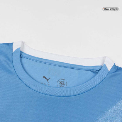 REIJNDERS #4 Manchester City Tröja 2025/26 Hemma Premium Blå