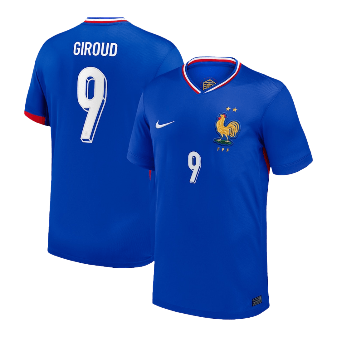 GIROUD #9 Frankrike Hemma fotbollströjor 2024