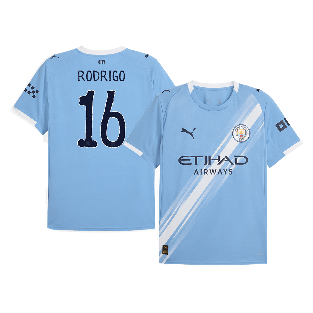 RODRIGO #16 Manchester City Hemma Tröja 2025/26 - Club World Cup