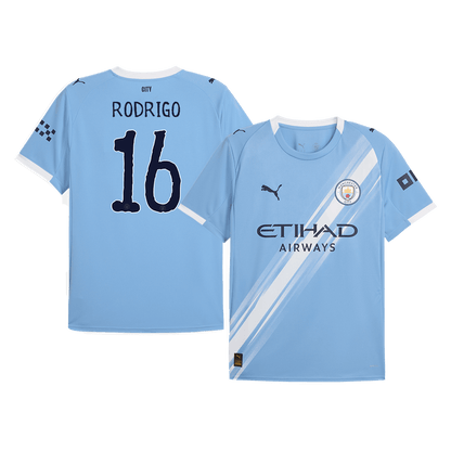 RODRIGO #16 Manchester City Hemma Tröja 2025/26 - Club World Cup