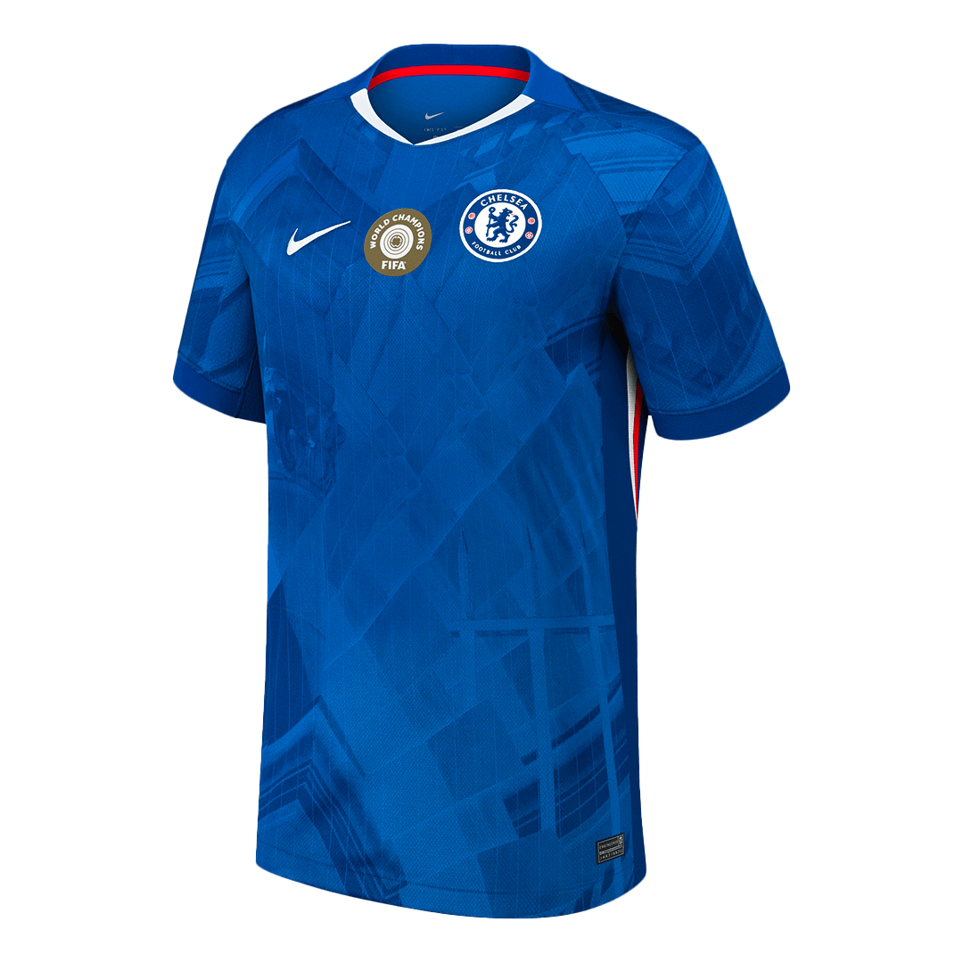 WORLD CHAMPIONS #25 Chelsea Tröja 2025/26 Hemma - with chest badge stora storlekar